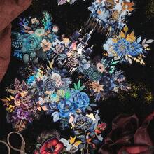 have a good day 1包20張激光全息銀色花瓣貼紙,用於diy天地裝飾,審美剪貼簿拼貼材料和創意藝術用品 - 藍色 - 查看 1