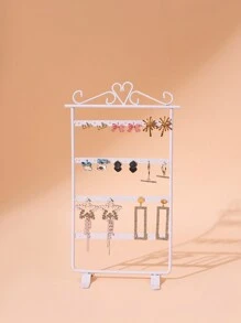 bianya 1 Miếng Hoa tai Giá đỡ Đứng Đối với Đồ trang sức Trưng bày Và Lưu trữ , Thích hợp Đối với Tai Trụ Hoa tai Dây chuyền Lưu trữ , Cửa sổ Trưng bày Và Đạo cụ nhiếp ảnh - Trắng - Xem 5