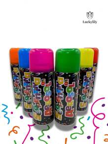 Serpentina en Aerosol - Multicolor - Ver 2