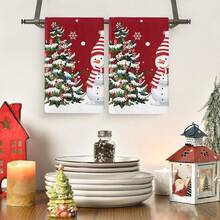 Giáng sinh Phòng bếp Cái đĩa Khăn tắm , Họa tiết Ngẫu nhiên Thể thao Khăn tắm Cây thông noel Ô tô/xe hơi Nhà hàng Đồ trang trí Khăn tắm - Nhiều màu - Xem 6