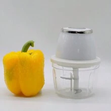 Feizsmile Powerful 304 Stainless Steel Portable Electric Food Chopper And Processor - 350ml Plastic Mini Wireless USB Handheld Garlic Slicer, Suitable For Vegetables And Meats - White - View 4
