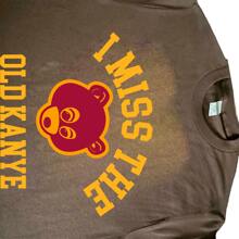 Kanyewest "I Miss The Old " T-Shirt - 巧克力棕 - 查看 2