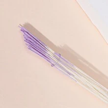 70 件一次性耳孔线，有效耳环孔清洁器，穿孔后护理清洁剂耳环穿孔清洁线耳洞护理清洁工具适用于女性男性 - 紫色 - 查看 6