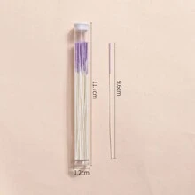 70 件一次性耳孔线，有效耳环孔清洁器，穿孔后护理清洁剂耳环穿孔清洁线耳洞护理清洁工具适用于女性男性 - 紫色 - 查看 8