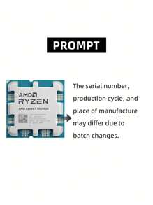 AMD Ryzen 7 7800X3D  4.2GHz Base Clock 8-Core 16-Thread Desktop Processor CPU, ZEN4 AM5 Socket, Integrated Graphics,for High End Computer Enthusiastic Gaming PC, NO Heatsink Fan,No Box - Silver - View 5