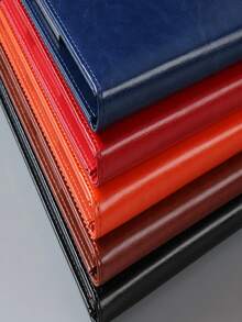 1pc A4 Multifunctional Business Document Folder For Contracts, Talks, Reports - Brown - View 4