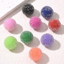 5入組隨機彩虹色糖果和心形珠子,適用於手工製作手鍊/項鏈/鑰匙扣/耳環 - 彩色 - 查看 5