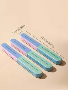 1pc Multi-surfaced Nail File Set Polishing Sponge Sanding Strips For Perfect Nail Art And Polish Removal - Color random 1PC - View 7