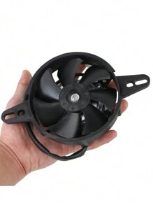 1 件摩托車冷卻風扇油冷卻器 200cc 250cc 引擎散熱器摩托車零件適用於 Atv 四輪卡丁車越野摩托車 - 黑色 - 查看 6
