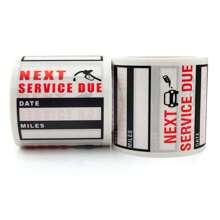 1 Cuộn 120 Cuộn Ô tô/xe hơi Dầu Hình dán Bảo trì Không thấm nước Nhãn dán cửa sổ Keo dán Nhãn mác - trắng - Xem 4