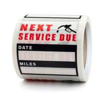 1 Cuộn 120 Cuộn Ô tô/xe hơi Dầu Hình dán Bảo trì Không thấm nước Nhãn dán cửa sổ Keo dán Nhãn mác - trắng - Xem 2