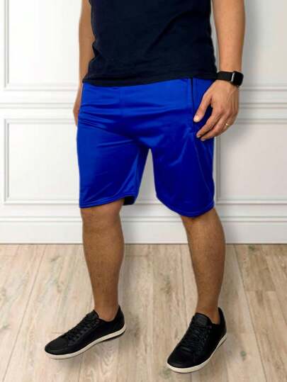 Bermuda Masculina Lisa Esportiva Academia Corrida Street Fitness