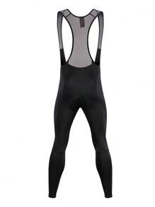 Qualicos Boyfriend Style Men's Cycling Bib Pants 4D Padded Bike Bib Tights Outdoor Bicycle Biking Long Leggings Cycling Trousers For Fall & Spring - Black - View 5