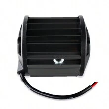 Headlight 12 Led Dually Fixed Light And Strobe 1 Piece - Black - View 5