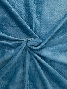 Double Bedspread Quilt With Brief, Straight Edge 2.00x2.30 - Cadet Blue - View 6