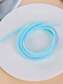 Điện thoại di động Bảo vệ cáp dữ liệu Dây thừng , Charging Cable Quanh co Sự bảo vệ Mùa Xuân Dây thừng 1.4 Meters - Màu xanh lam - Xem 2