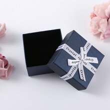 Hộp quà tặng 1 cái/2 cái/24 cái, Hộp quà tặng Valentine, Hộp quà tặng nơ cho cặp đôi, Hộp quà tặng Ngày của Mẹ, Hộp quà tặng sinh nhật, Hộp đựng đồ trang trí trang sức, Dùng hàng ngày - Xanh đậm - Xem 1