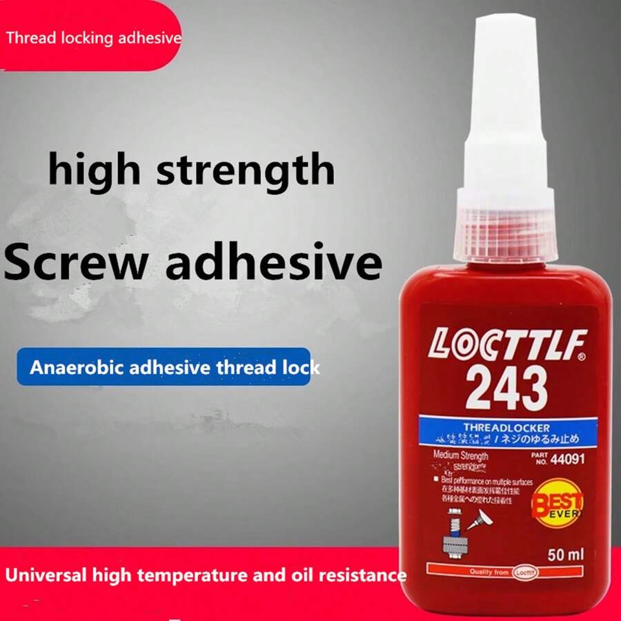 Loctite 243 Screw Glue Thread Locking Adhesive Sealant Fastener Adhesive Blue 50ml - Blue - View 1