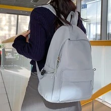 女士休閒雙肩包國中高中大學生雙肩包外出旅行雙肩包日常通勤雙肩包