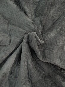 Double Bedspread Quilt With Brief, Straight Edge 2.00x2.30 - Grey - View 6