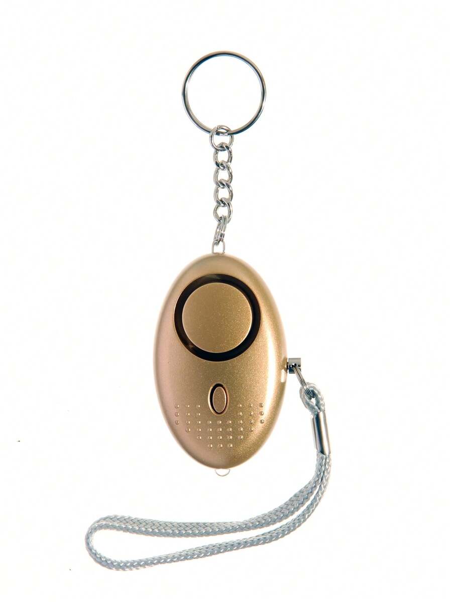 1pc 140db Emergency Self-Defense Security Alarm Keychain With Led Light ...