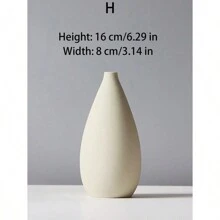 One Piece Ceramics Vase,Mini Boho Vase For Plants, Flowers, Incense, Reed Diffuser, Vintage Bottle For Centerpiece, Home, Office, Gifts,Home Decor,Flower Vase,Centerpiece,Table Decor Birthday Graduation Back To School Room Decor School Supplies Glass Vase - Multicolor - View 10