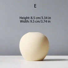 One Piece Ceramics Vase,Mini Boho Vase For Plants, Flowers, Incense, Reed Diffuser, Vintage Bottle For Centerpiece, Home, Office, Gifts,Home Decor,Flower Vase,Centerpiece,Table Decor Birthday Graduation Back To School Room Decor School Supplies Glass Vase - Multicolor - View 7