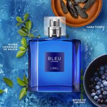 Lbel Bleu Intense ORIGINAL Colonia/Fragancia Para Caballero Hombre Azul - Azul Marino - Ver 3