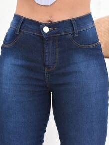 Women Jeans - Navy Blue - View 6