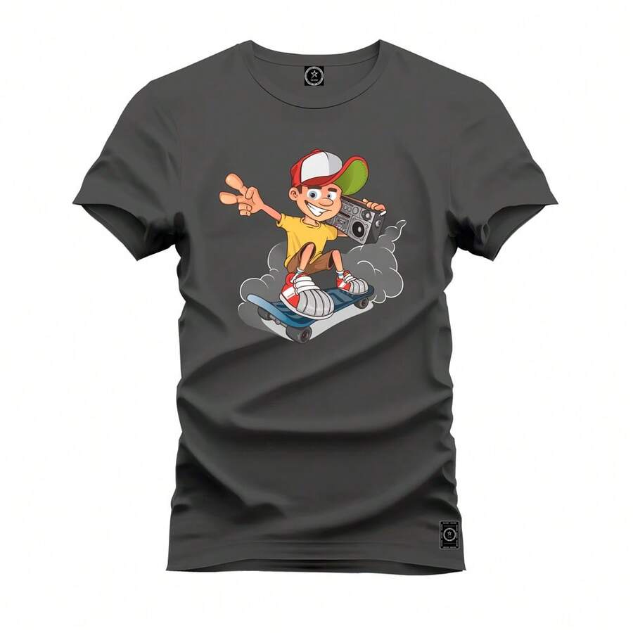 Nexstar Men T-Shirts - Màu xám đen - Xem 1