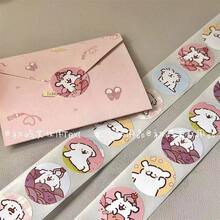 Stickers For Decorating Journals, Featuring Rainbow-colored Dog Cartoon Drawings. - Multicolor - View 2