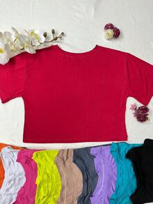 Women T-Shirts - 紅色 - 查看 3