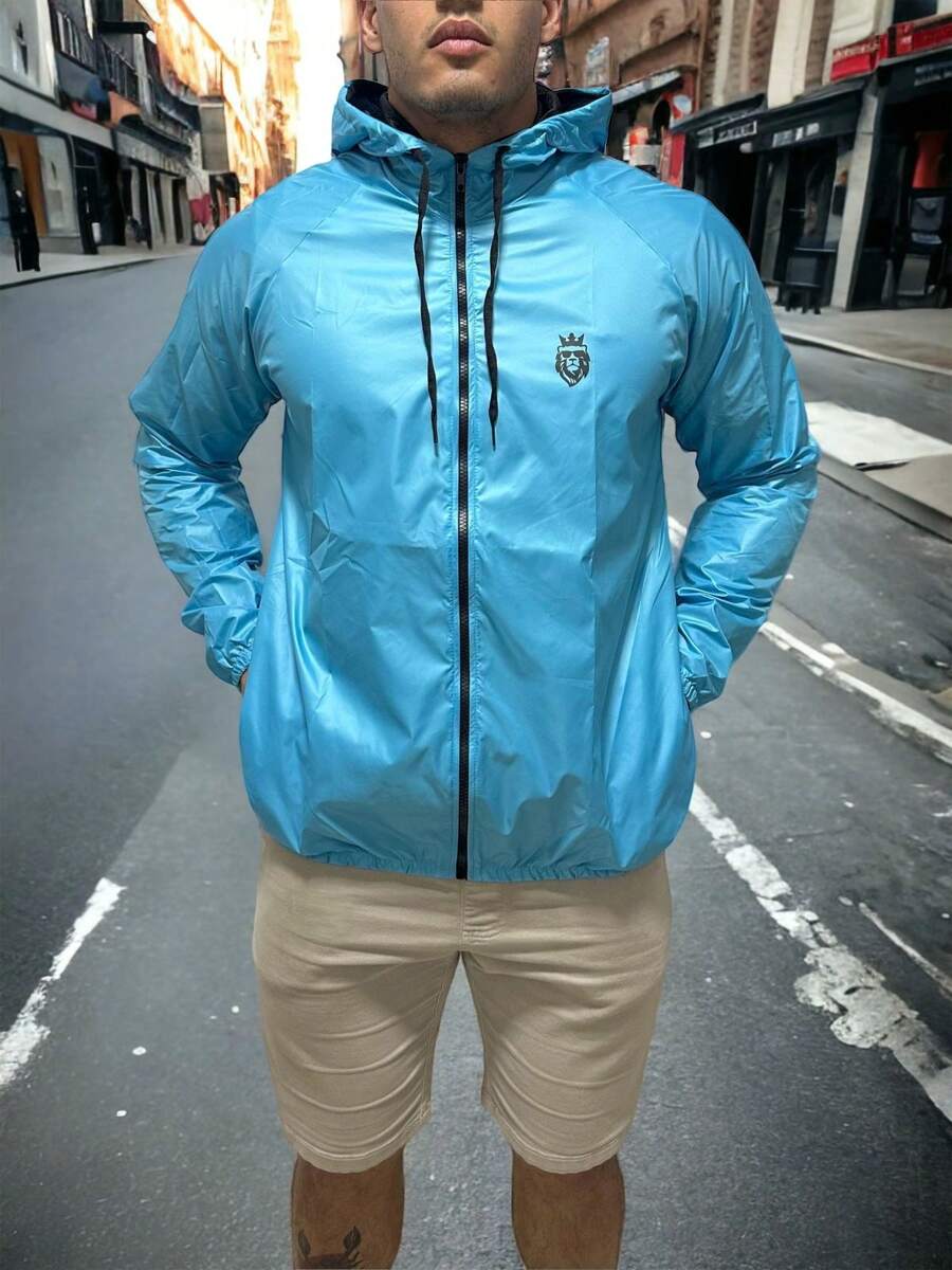 Men Jackets & Coats - Màu xanh nhạt - Xem 1