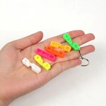 5pcs Plastic Creative Puzzle Keychain - Multicolor - View 8