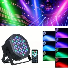 Luces De Escenario LED - Negro - Ver 8