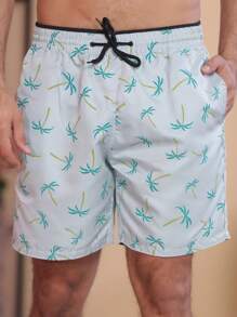 Men Beach Shorts - Gris - Ver 5