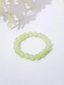 1pc10mm Crystal Glass Bracelet Simple Solid Color Bracelet - glass crystal bracelet - View 10
