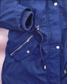 Plus Size Overcoats - Blue - View 2