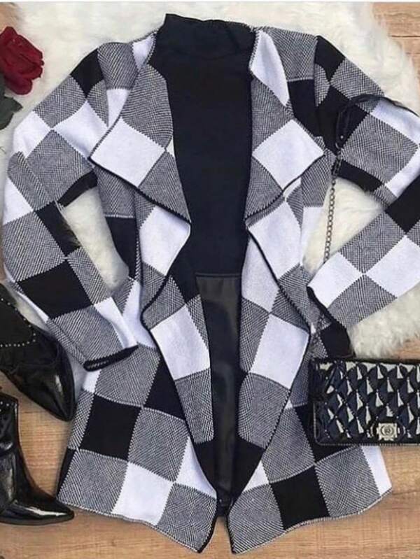 Max Kimono Cardigan Tricot Feminina Da Moda