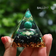 1pc, Natural Crystal, Pyramid Healing Crystal, Energy Reiki Chakra Meditation, Lucky Gather Wealth Stone, Room Decor, Home Decor, Table Decor, Holiday Decor