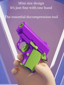 1pc Red Carrot Shaped Water Gun - Red - View 5