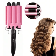 捲髮器、3 管波浪捲髮棒、造型工具、家庭/宿舍時尚美髮沙龍