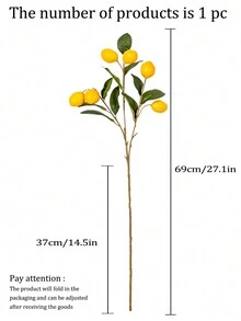 Hoa Nhân Tạo - Màu vàng - Xem 2