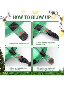 6 Piezas Globos A Cuadros Verdes De 18 Pulgadas - Multicolor - Ver 6