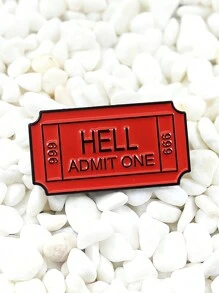 1PC Vé Men Pin Set Dark Punk Gothic Red Leather Keyring Món quà phổ biến nhất cho các bữa tiệc Móc khóa vui nhộn Vé vào bộ ghim tráng men cho quần áo và túi xách - Phụ kiện độc đáo cho phong cách sắc sảo và biểu hiện cá nhân Nghệ thuật Punk Phụ kiện trang sức Cửa hàng ma thuật Vé xem phim Câu lạc bộ cô đơn Tem dầu giọt Huy hiệu Túi Chân Đồ Dùng Học Tập Quà Tặng Giáo Viên Về Lại Trường Giáo Viên Phụ Kiện Men Chân Ba Lô Chân - Đỏ - Xem 2
