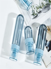 Portable Upside Down Spray Bottle With Fine Mist Sprayer, Makeup Water Refillable Container For Disinfection - Baby Blue - View 4