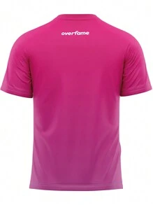 Men T-Shirts - 粉色 - 查看 2
