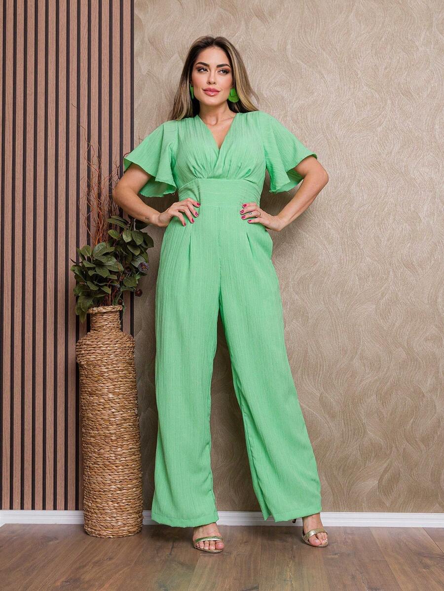 Women Jumpsuits - Màu xanh Bạc hà - Xem 1