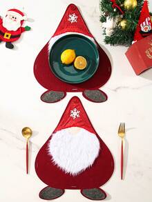 1 Miếng Mới Creative Giáng sinh Đồ trang trí Đệm Với Thiết kế Santa Claus - Nhiều màu - Xem 5