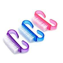 手指腳趾甲刷,清潔指甲刷,指甲擦洗清潔刷,小型美甲用品 - 藍色 - 查看 5